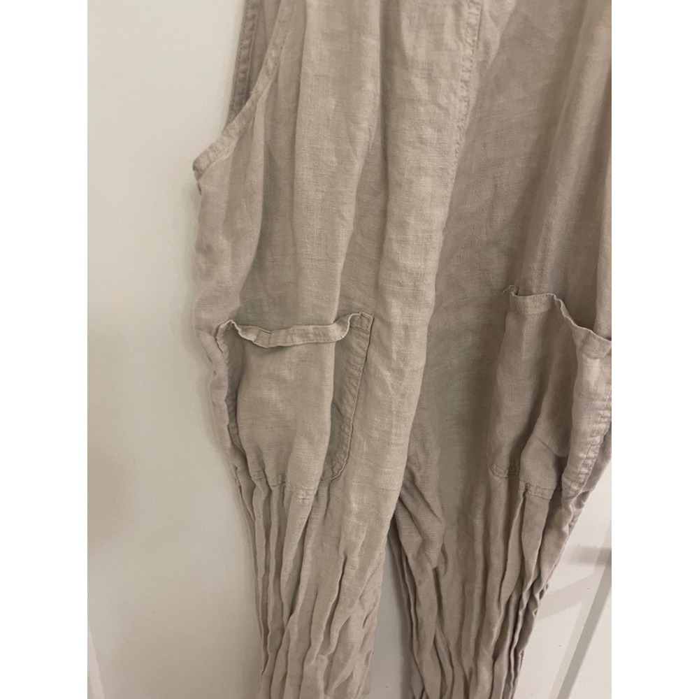 Hemp TSD Two Star Dog Overalls Breathable Granola Hippie Embroidered - Picture 10 of 10
